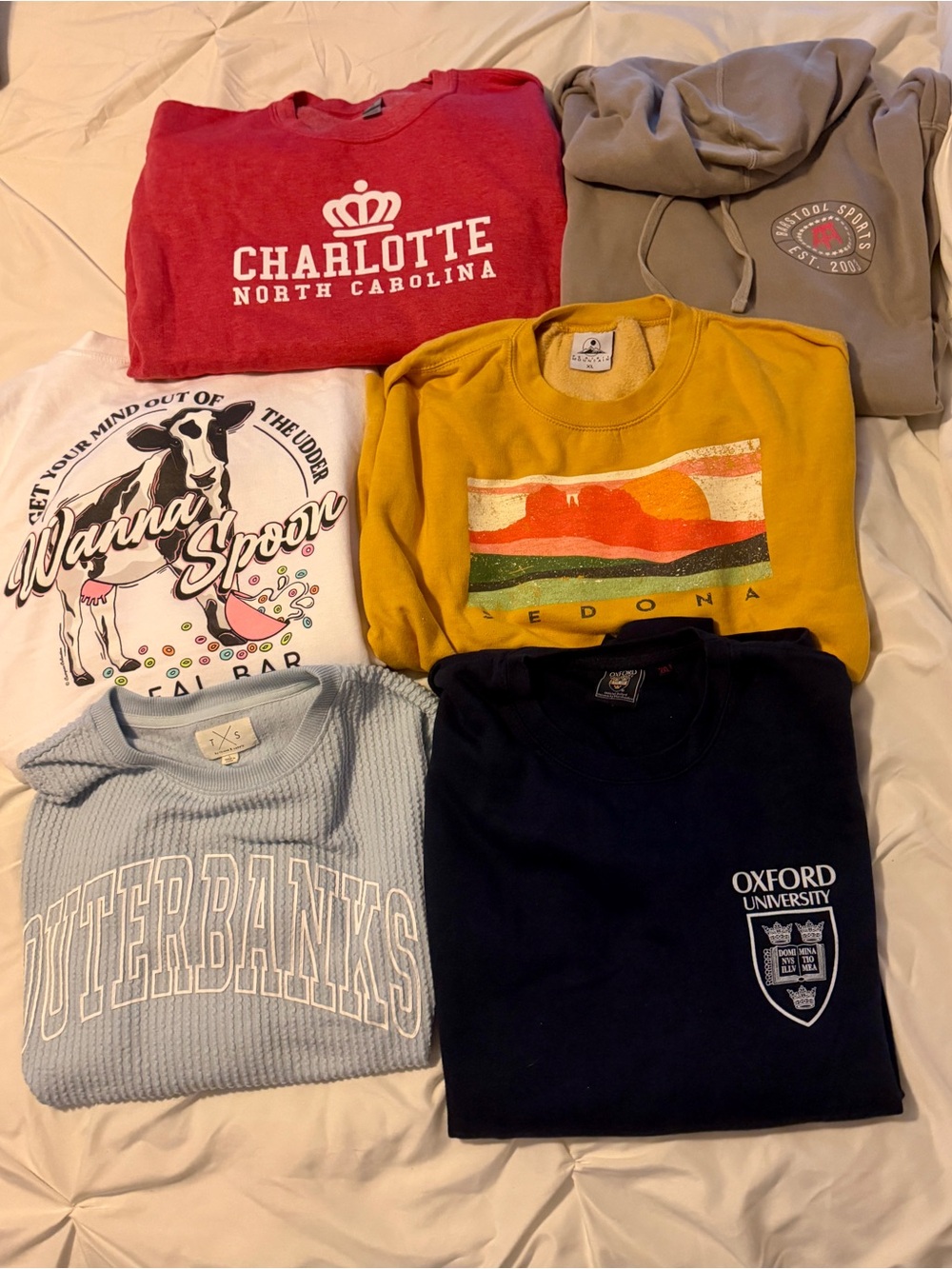 Assorted Graphic Sweatshirts Bundle